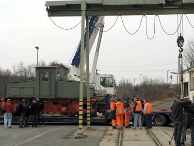 Transport EL4 nach Weimar. Bildautor: Stefan Scholz (022)